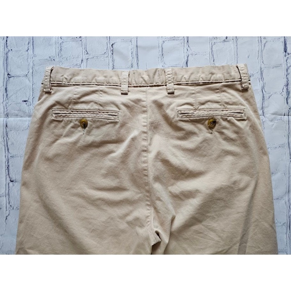 Arturo Calle Aiden Slim Fit Chino Pants Mens 32x32 Tan Khaki Cotton Trousers - Picture 9 of 14